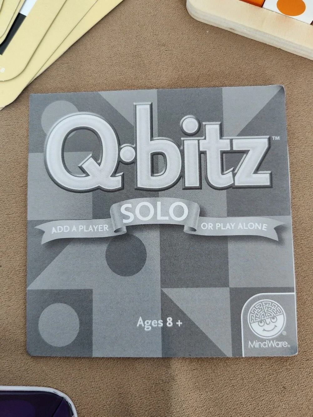 Q-bitz Solo Game - Orange Edition